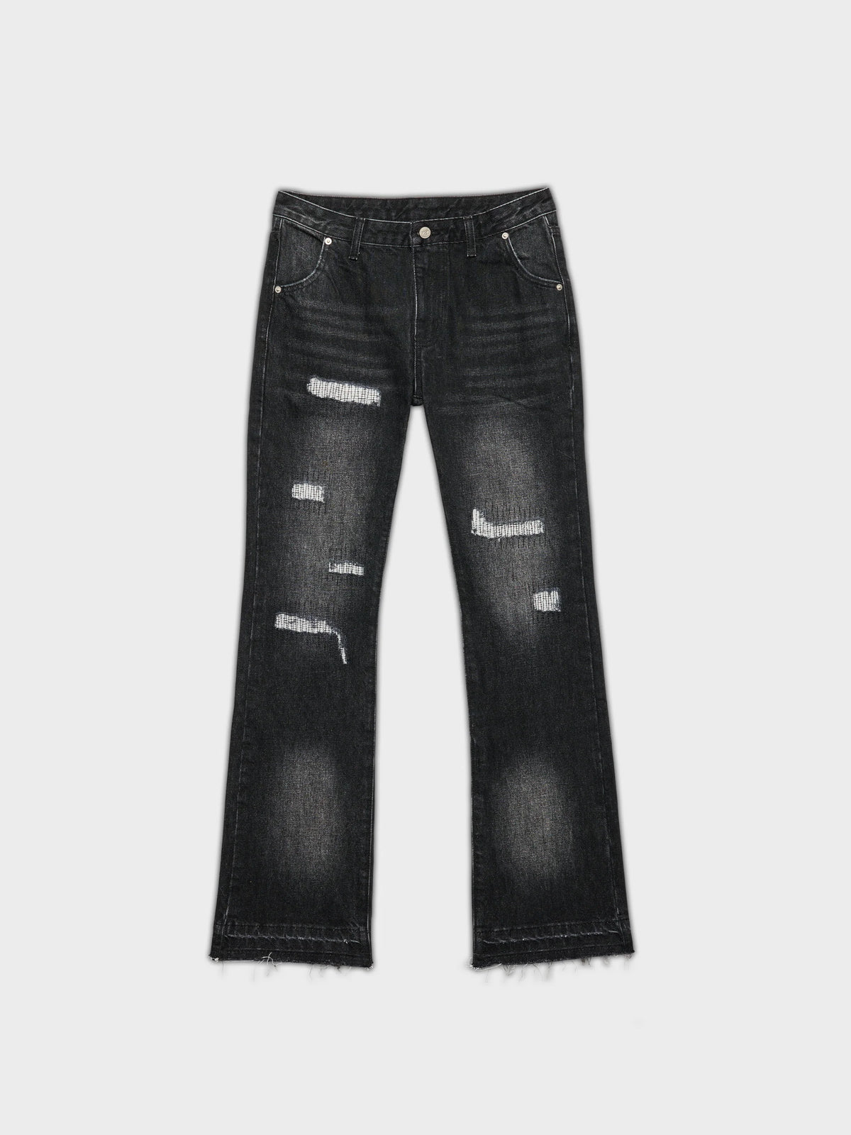 Black Flared Jeans