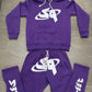 SQ Purple Tracksuit