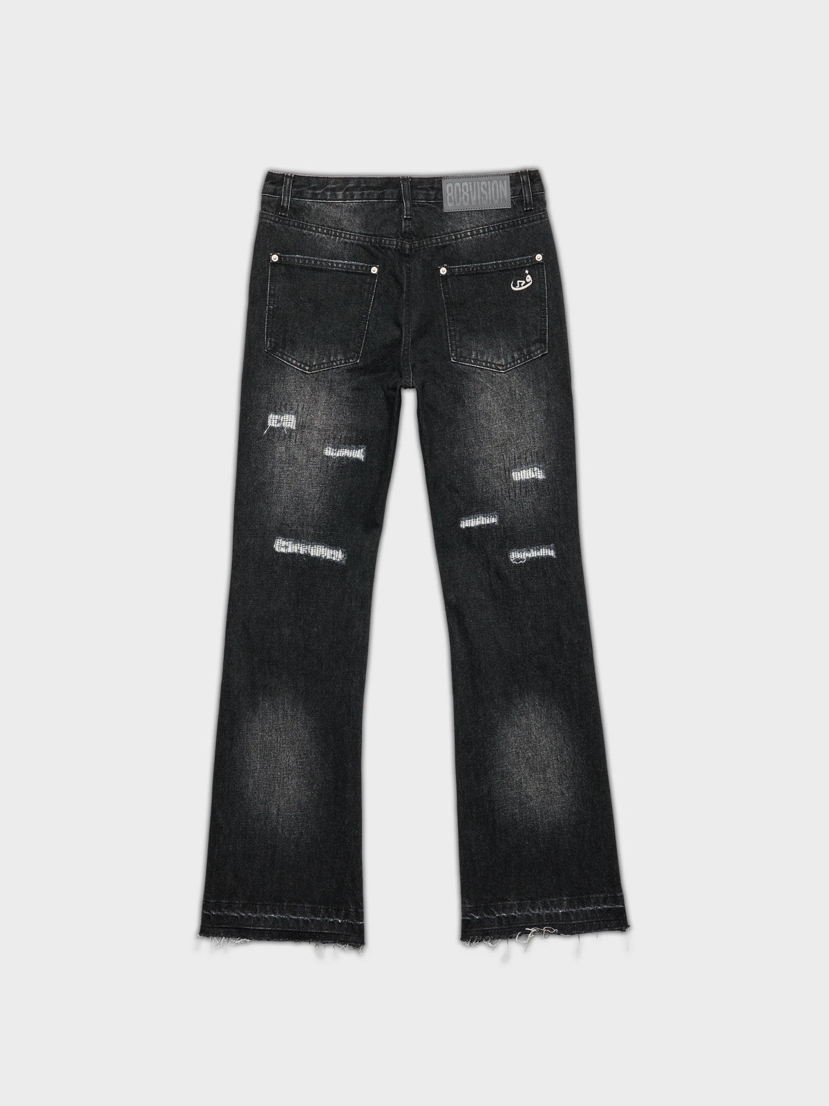 Black Flared Jeans