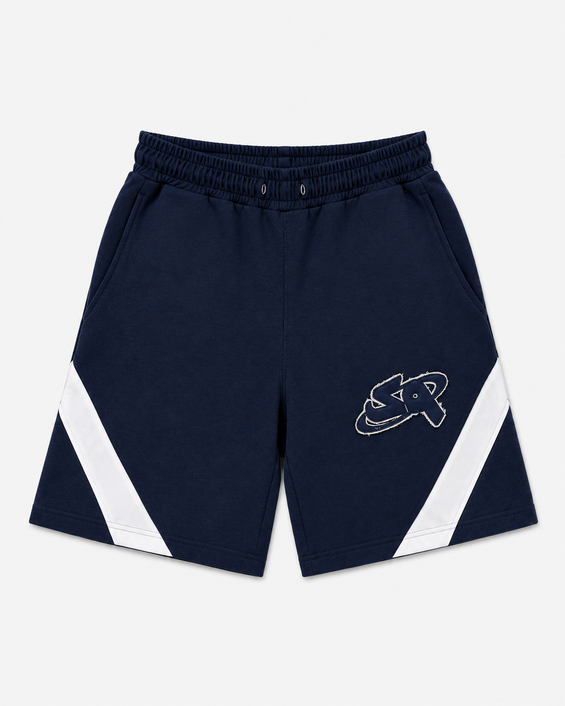 Flared Navy Blue Short