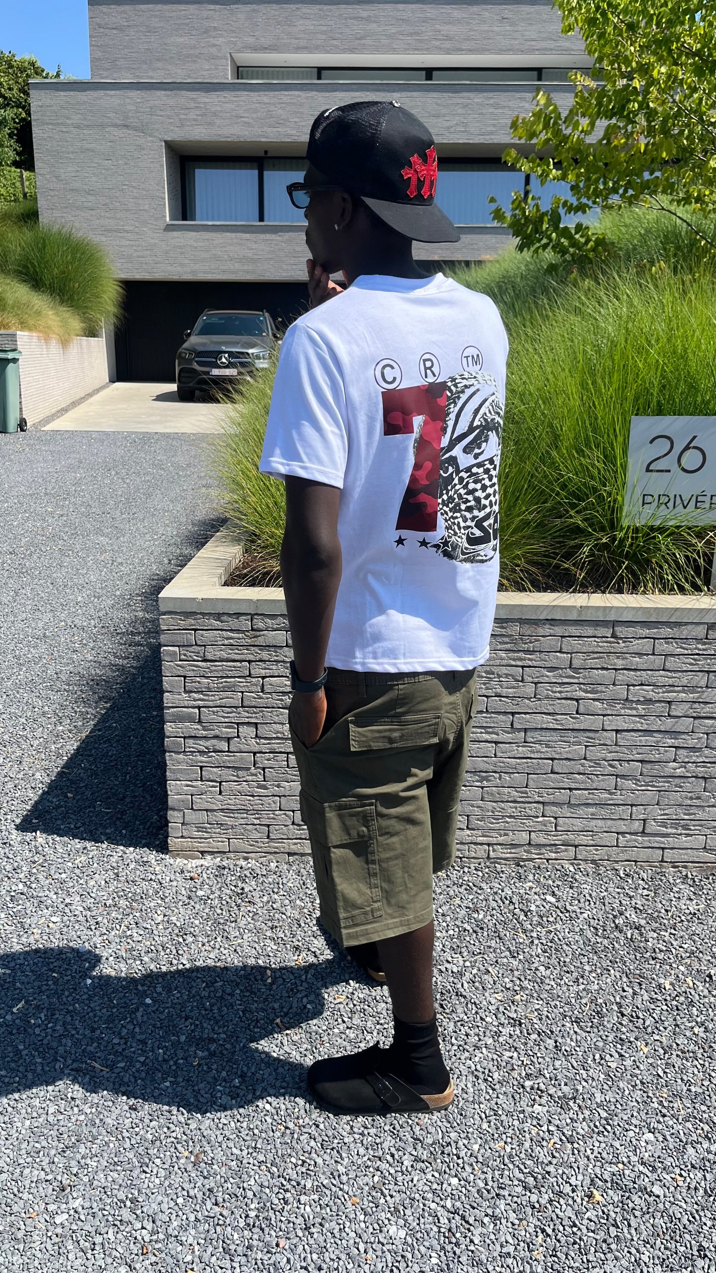Bordeaux Camo Tee