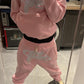 SQ Pink/White Tracksuit