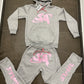 SQ Gray/Pink Tracksuit