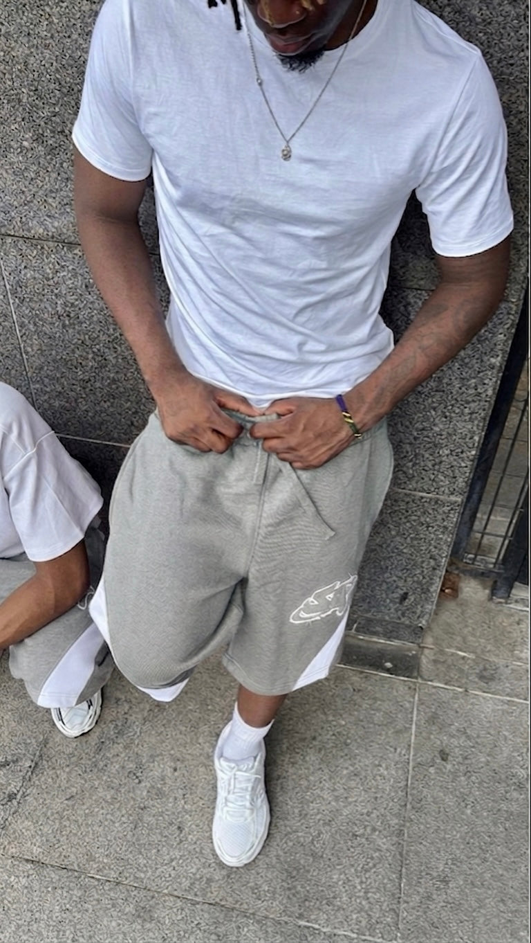Flared Gray Short