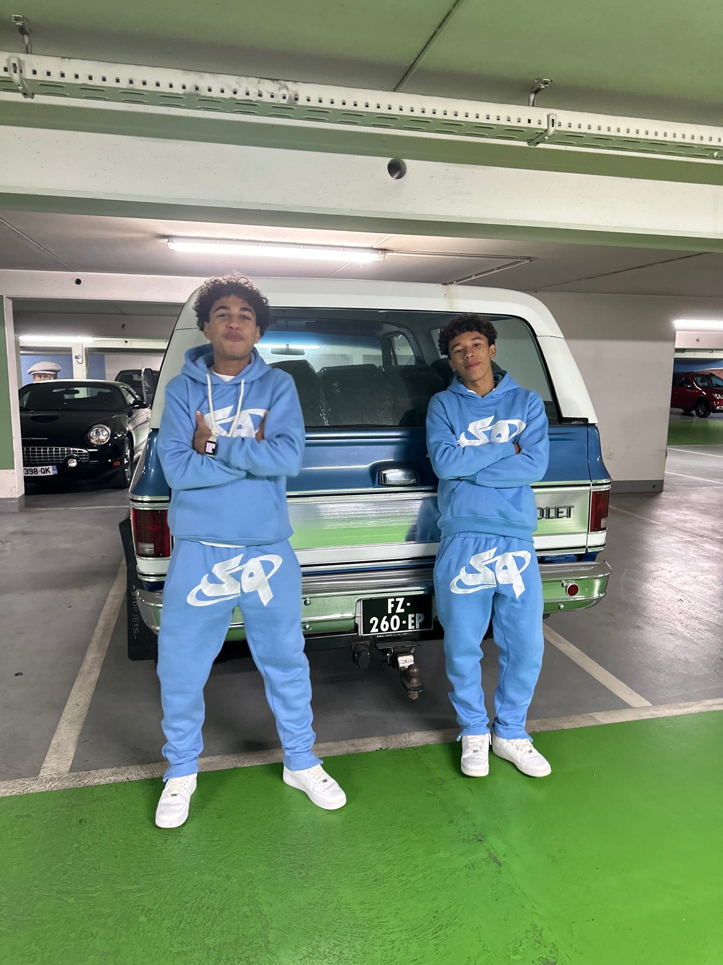 SQ Blue Tracksuit