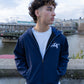 Navy Blue Windbreaker Set