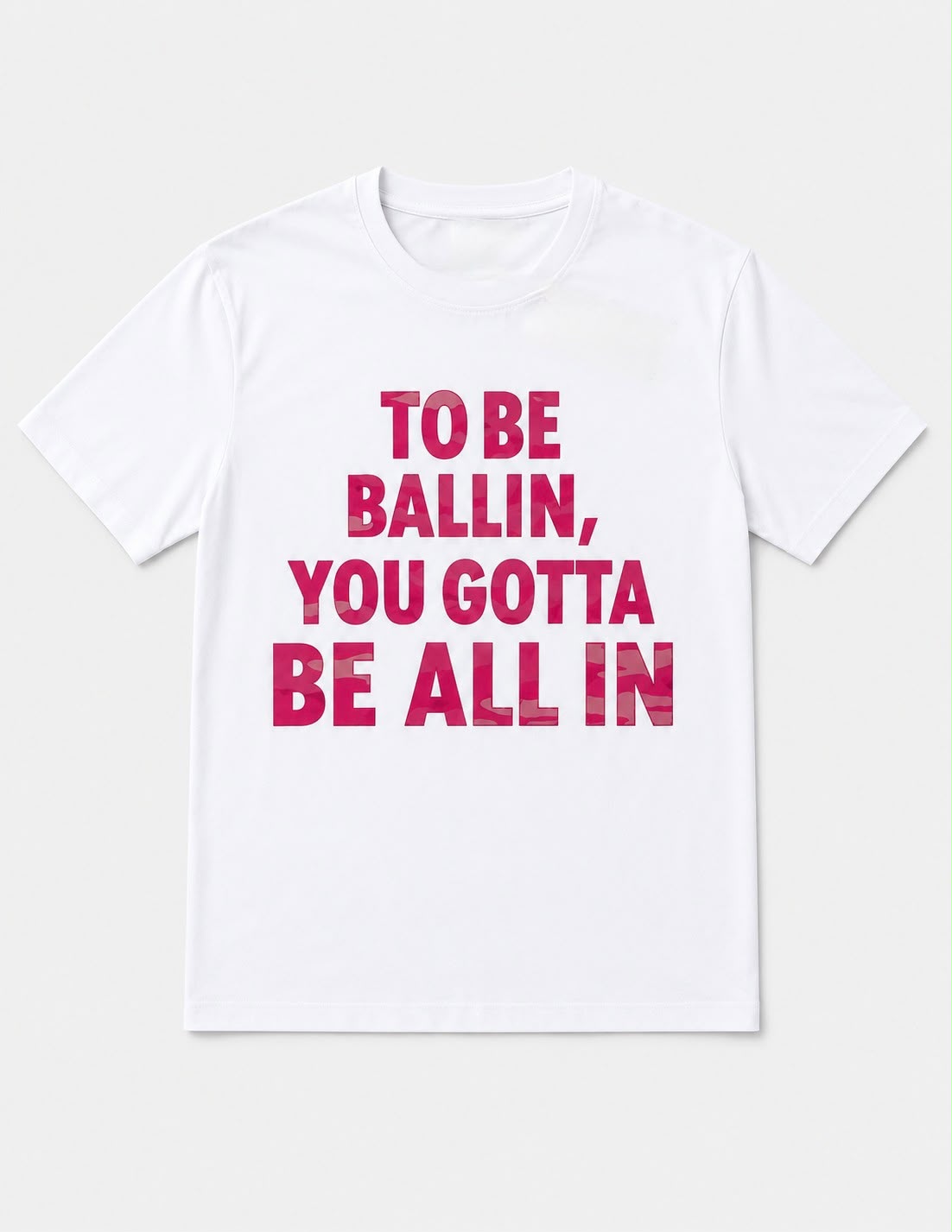 Pink Camo Tee