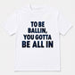 Navy Blue Camo Tee