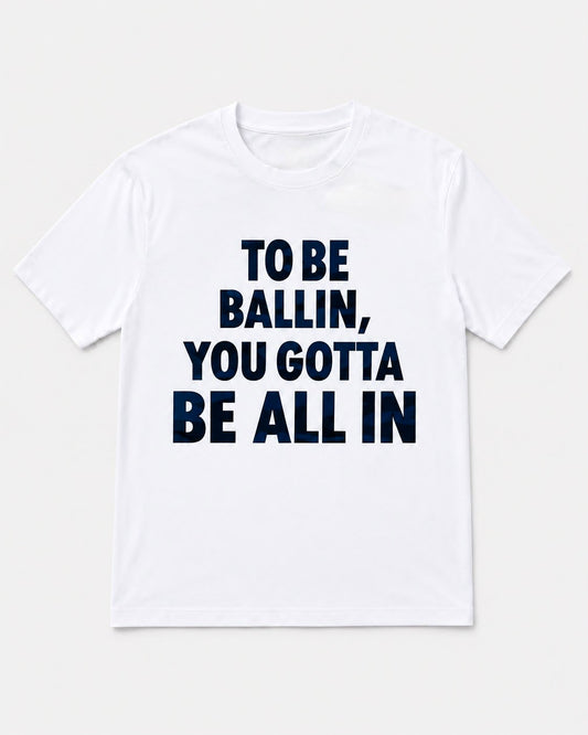 Navy Blue Camo Tee